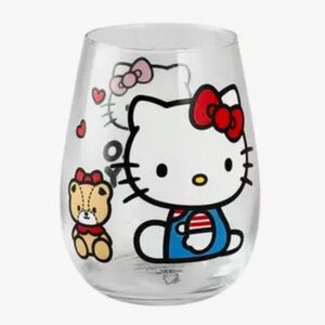 HELLO KITTY WINE GLASS
